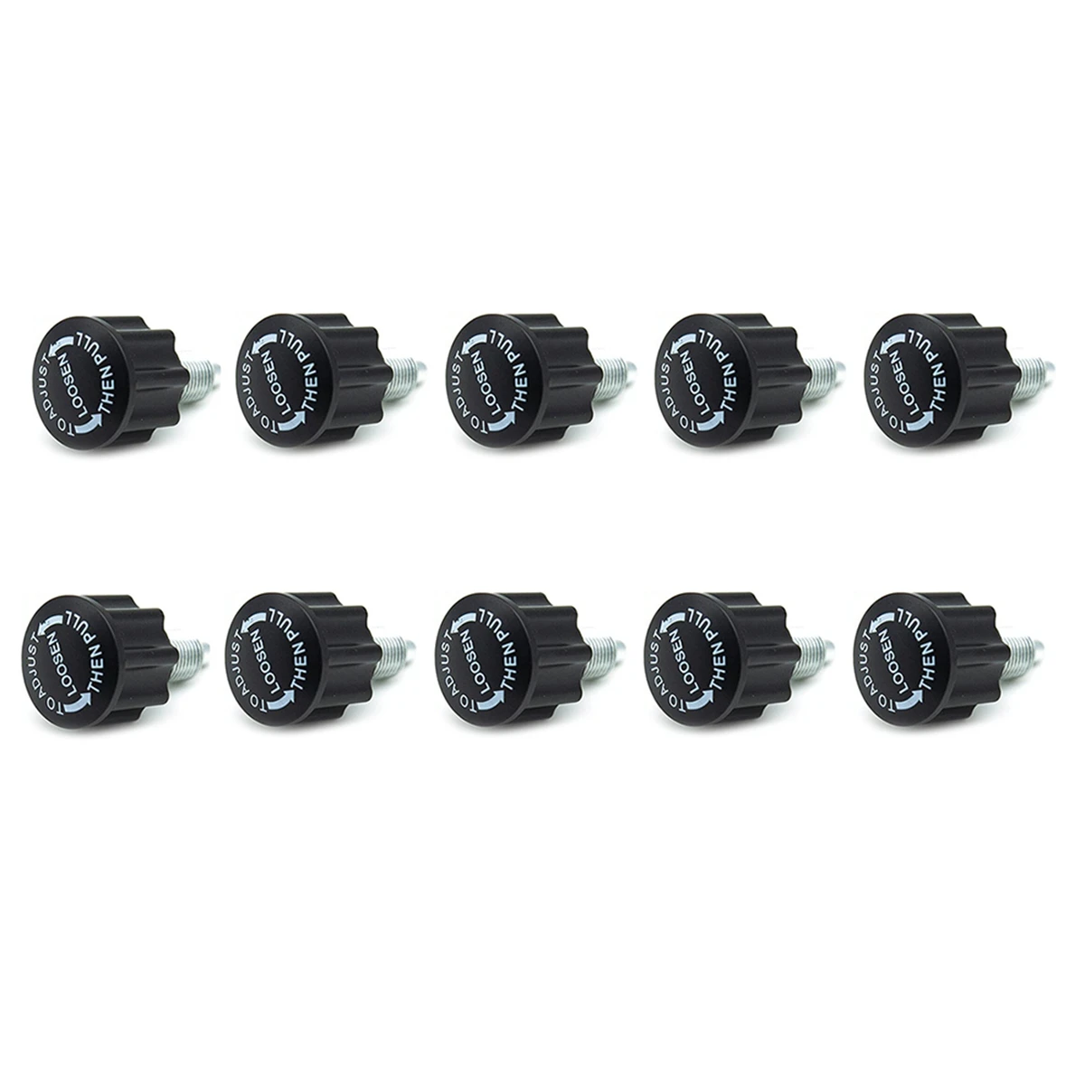 10Pcs Spinning Bike Pull Pin Spring Knob Replacement Parts for Fitness Equipment Pin Spinning Bike Rich