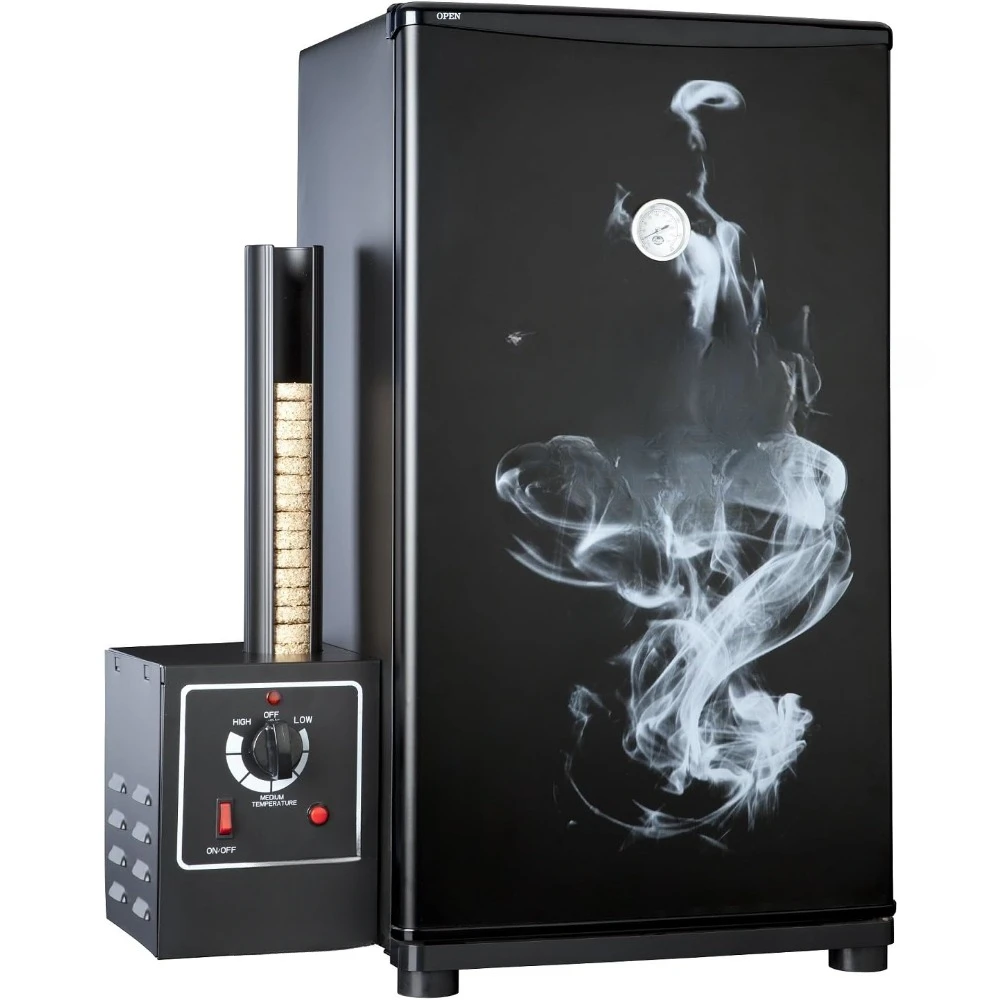 BS611 4-Rack Natural Draft Vertical Electric Smoker