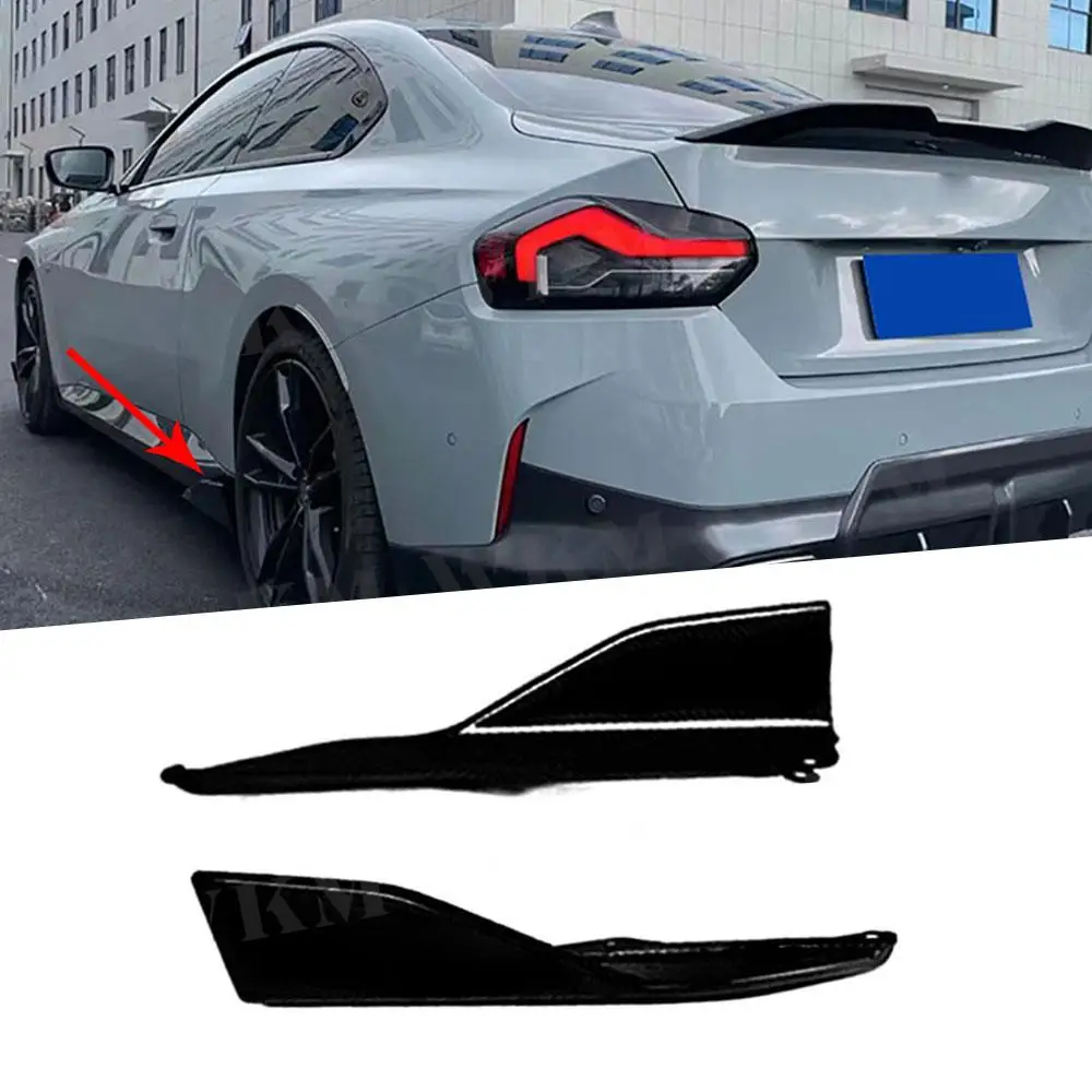 

ABS Side Bumper Lip Splitter Spoiler Side Aprons for BMW G42 M235i M240i Coupe 2021+ Side Skirts Extensions Spoiler