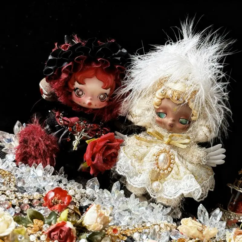 

10cm Doll Clothes For Skullpanda Clothes Sleepless Theater Children Clothes Change Sleepy And Greedy Adapting Set