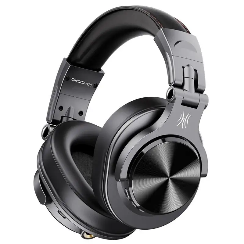 New Oneodio Fusion A70 Bluetooth 5.2 Headphones Hi-Res Audio Over Ear Wireless Headset Professional Studio Monitor DJ