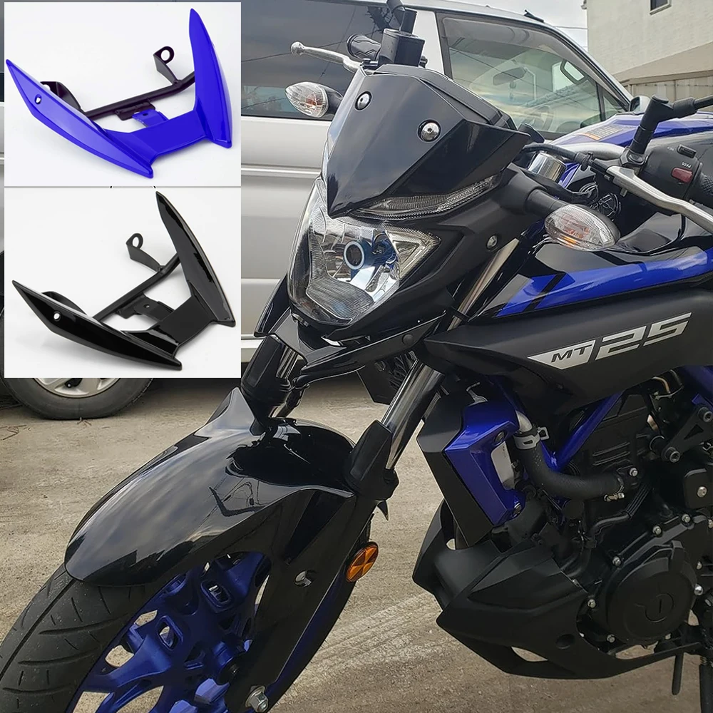 For Yamaha MT25 Beak Nose Cone Extension Front Fender Headlight Fairing Stay Bracket Motorcycle Accessories MT 25 MT-25 15-2019