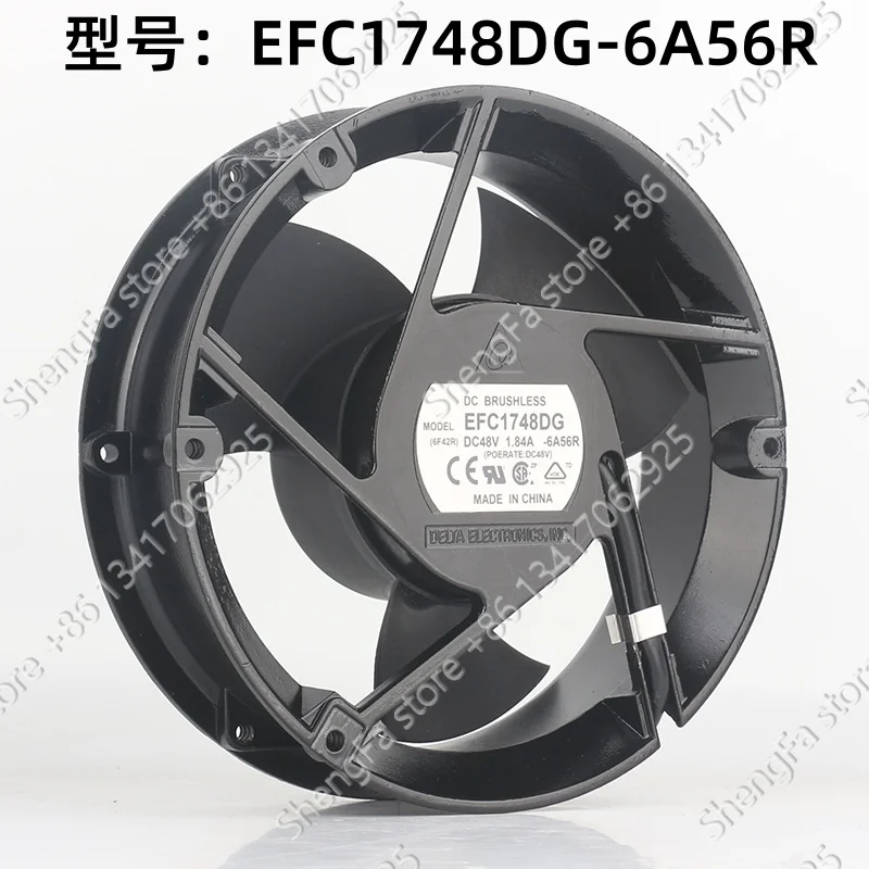 Cooling fan Delta 5V 12V 24V DC 48V 1.84A 17251 17CM 172X172X51MM brute force frequency converter Cabinet EFC1748DG-6A56R