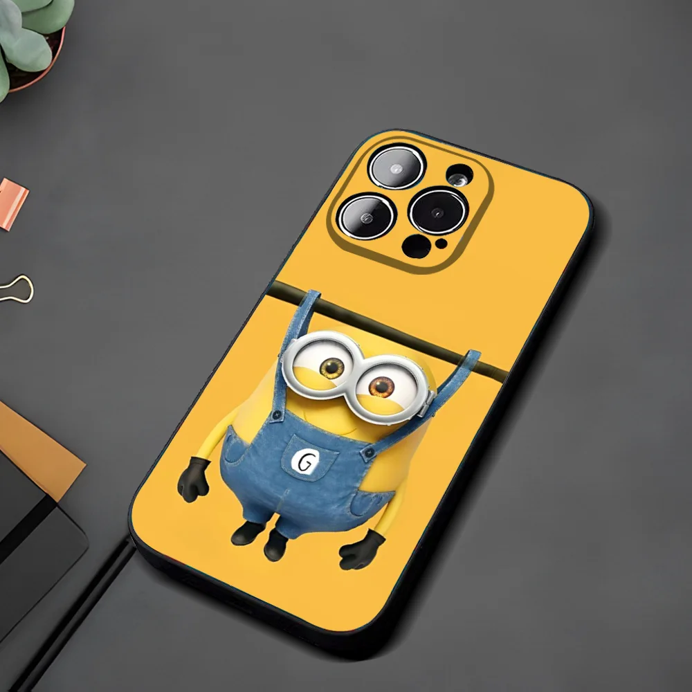 M-Minion Phone Case For Iphone 15 11 13 14 Pro Max 7 8 Plus X Xr Xs Max Se2020 12mini Cover Case