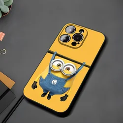 M-Minion Phone Case For Iphone 15 11 13 14 Pro Max 7 8 Plus X Xr Xs Max Se2020 12mini Cover Case