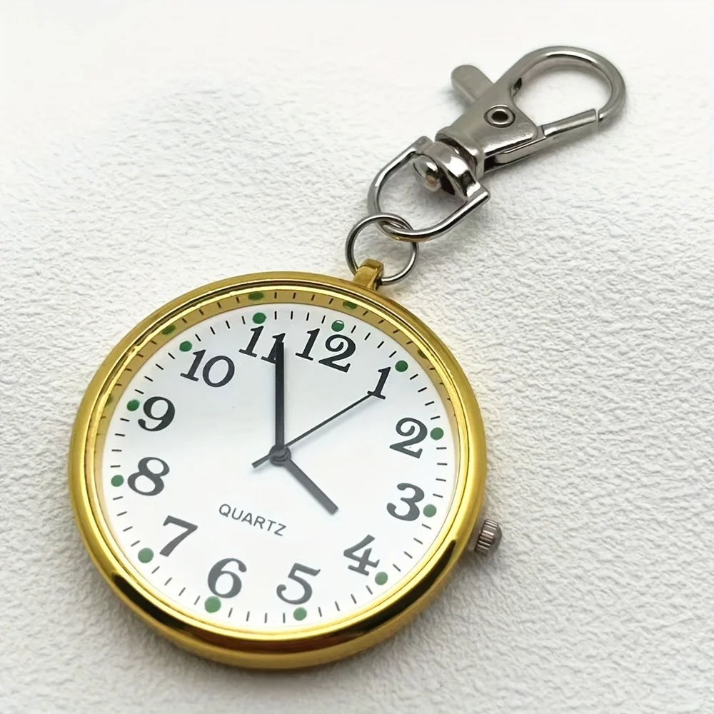 Fashionable Keychain Watch, Practical And Easy Nurse Watch, Portable Quartz Timer