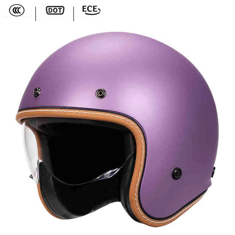 Cycling Helmet ECE DOT Certification Motorcycle Helmet Full Face ABS Material Capacete De Moto Men Women