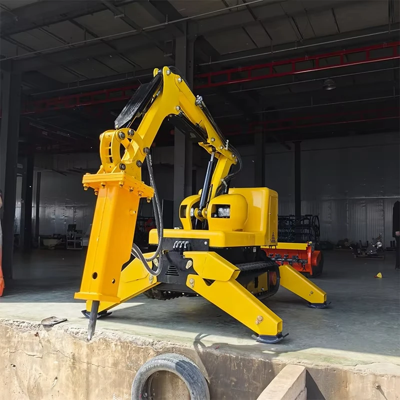 Compact Robotic Breaker Machine Remote Controlled Demolition Equipment for Concrete Structure and Floor Removal