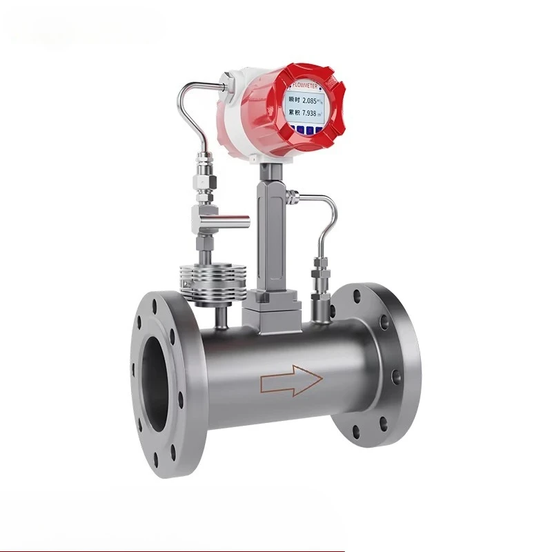 Vortex Durchflussmesser Dampfdurchflussmesser Wasser Elektronischer digitaler Luftdurchflussmesser