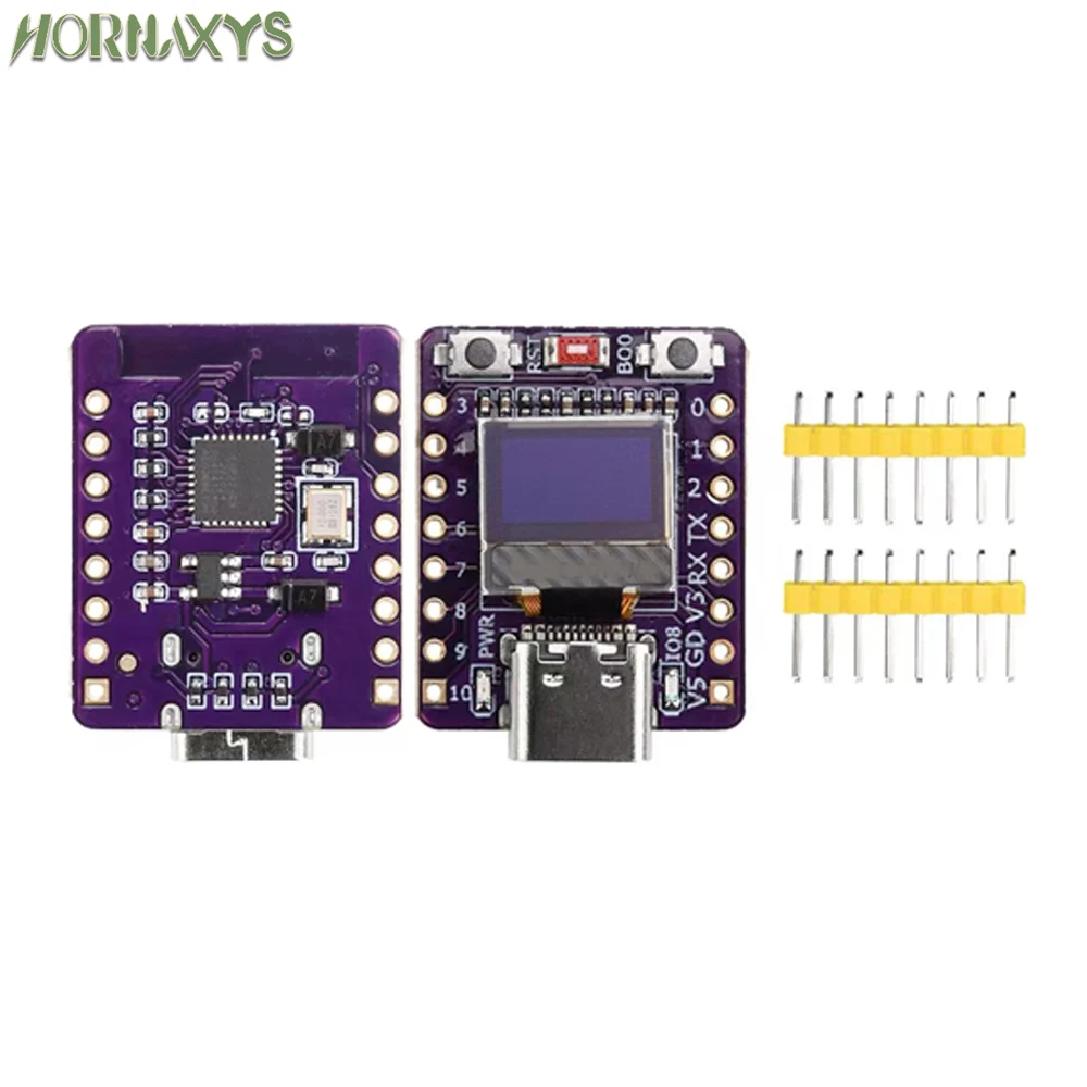 لوحة تطوير ESP32-C3 OLED مع وحدة OLED 0.42 بوصة هوائي سيراميك ESP32 لوحة تطوير سوبر ميني واي فاي بلوتوث #3