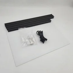Voron 2.4 250mm,300mm  350m Size  Clack Fridge Door Kit with panels(Optional) for Clicky Clack Door 3D Printer Accessories