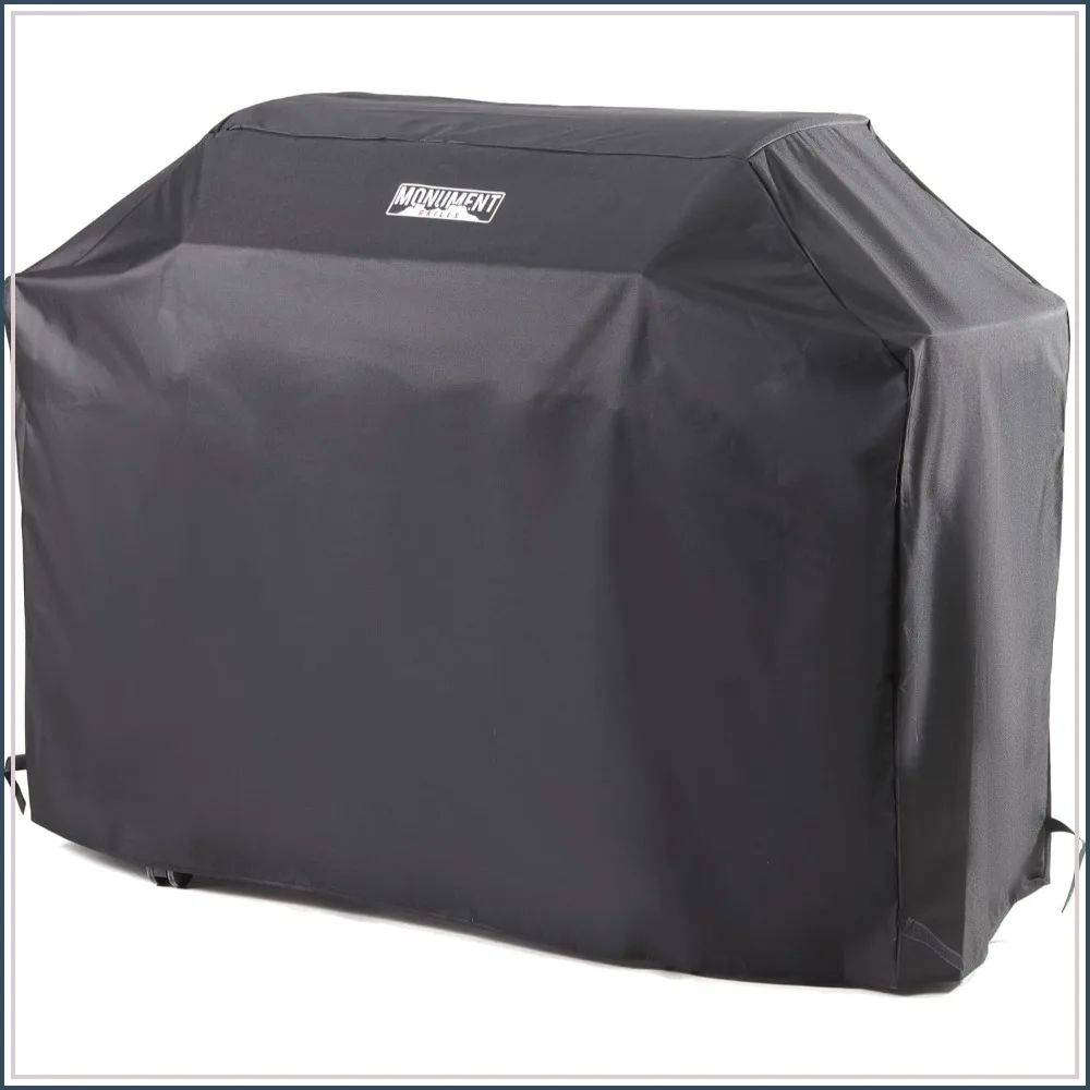 Heavy Duty Gas BBQ Grill Cover, 62-inch Waterproof, Fits Most 3-Burner Grills