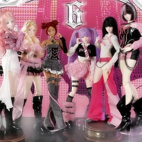 ECHO.6 Echo Girl Special Edition1/6 Girl Group BJD Blind Box Trendy Toy Mystery Box Caixa Caja Desktop Ornament Anime Figure