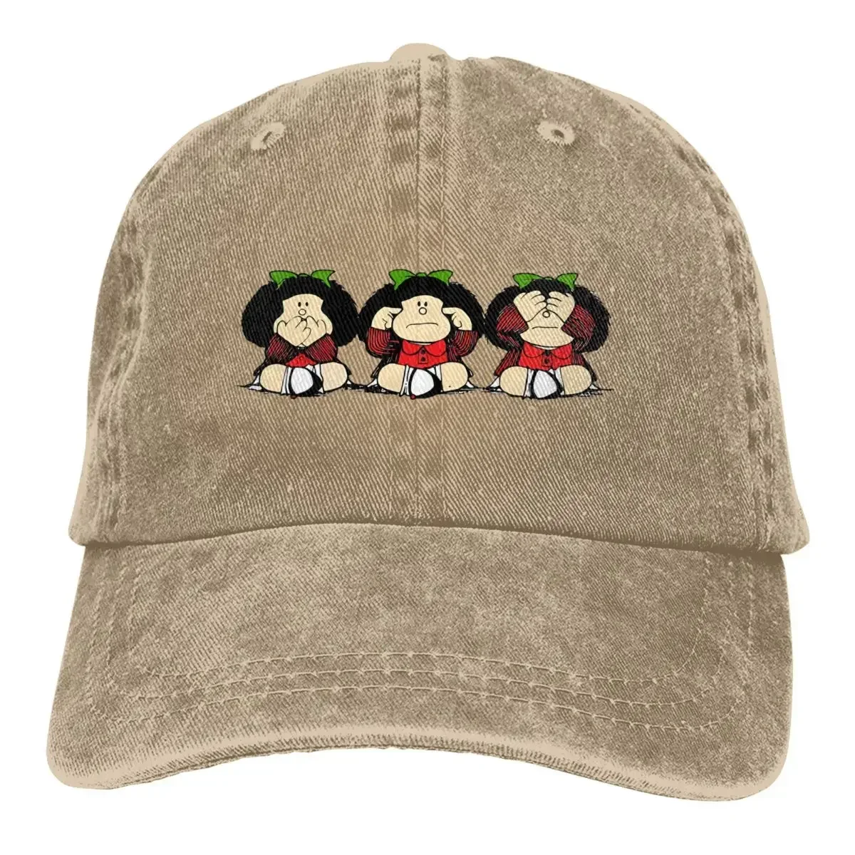 Her Gestures-Casquette de baseball pour homme, chapeau à visière, parfait pour document pur, Mafalda