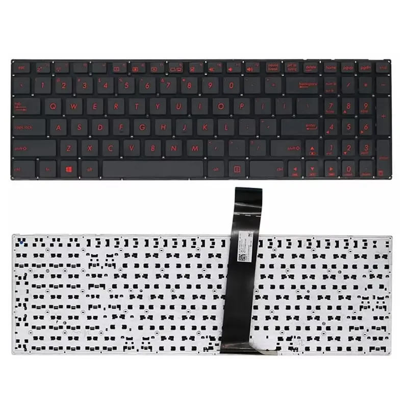 Clavier US/FR pour ASUS X552C K550C X550D R510VC R510VB R510 R510C R510LD R510LN R510LB VM590Z X750J X750JA X750JB X750JN K750
