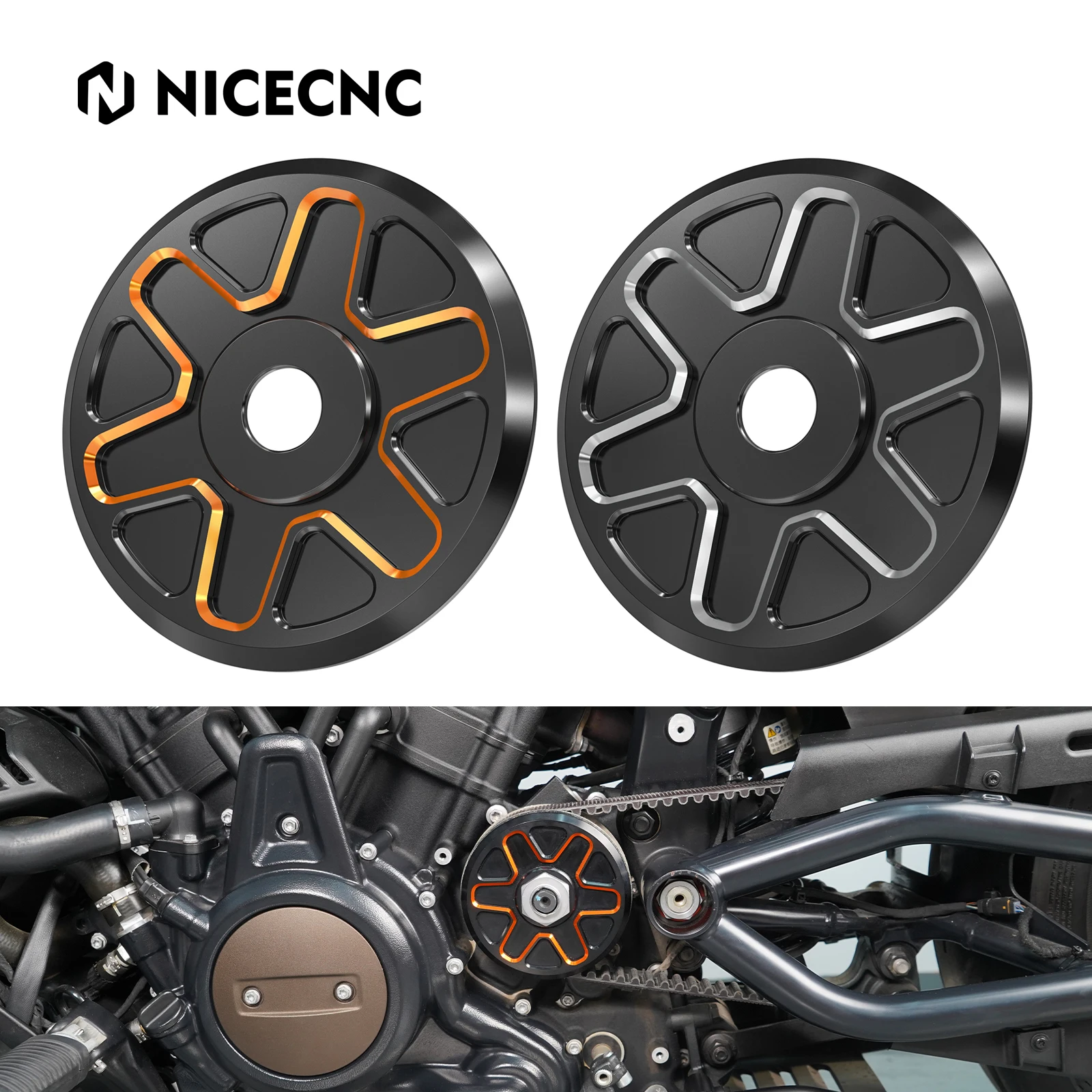 

For 2021-2024 Harley Sportster S RH1250S Front Sprocket Pulley Cover