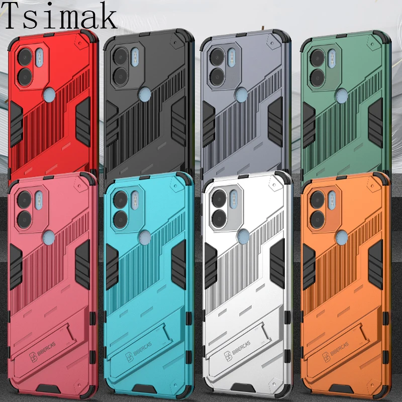 Shockproof Case for Xiaomi Redmi Note 12 Pro + A1 A2 Plus 12C 12S 4G 5G Phone Cover Bumper Holder Armor Back Coque