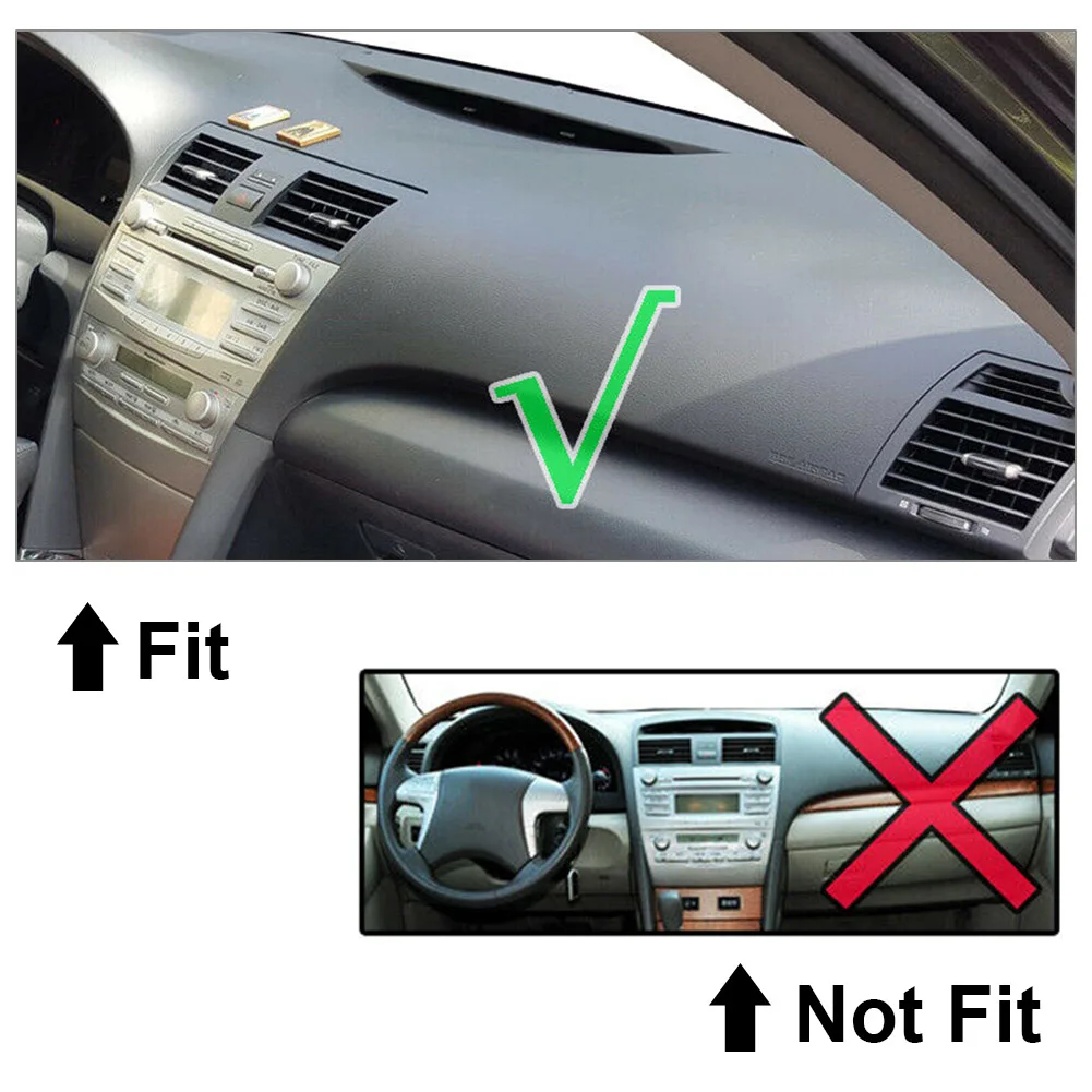 LHD Car Dash Mat Dashboard Cover Dashmat Decoration For Toyota Camry 2006 2007 2008 2009 2010 2011 Accessories