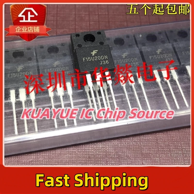 10PCS-30PCS   FFPF15U20DN   F15U20DN  TO-220F    Quality Fast Shipping  In Stock