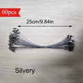 Plateado-25cm-60pcs