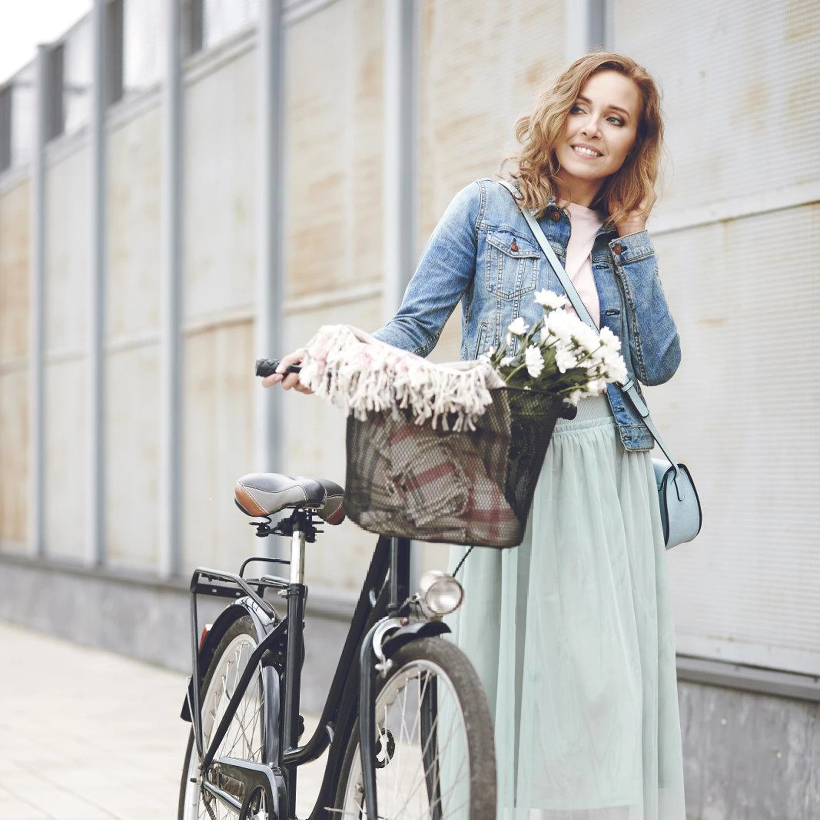 Cesta delantera plegable para bicicleta – Montaje en manillar - imagen 4