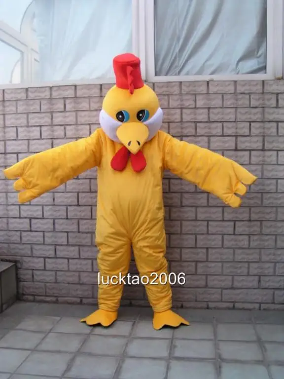 

New Adult Best Sale Lovely Cock Chicken Animal Cartoon Mascot Costume Christmas Fancy Dress Halloween Mascot Costume