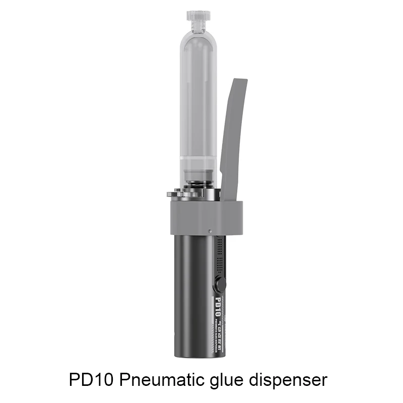 

MECHANIC PD10 Pneumatic Glue Dispenser Compatible 30CC/10CC Dispensing Machine Liquid UV Seal Adhesive Dispensing Syringe
