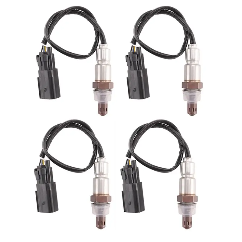 4X Air Fuel Ratio Oxygen Sensor Upstream For Jeep Cherokee Renegade Ram Promaster City 2.4L 2015-2017 68195741AA-N30R