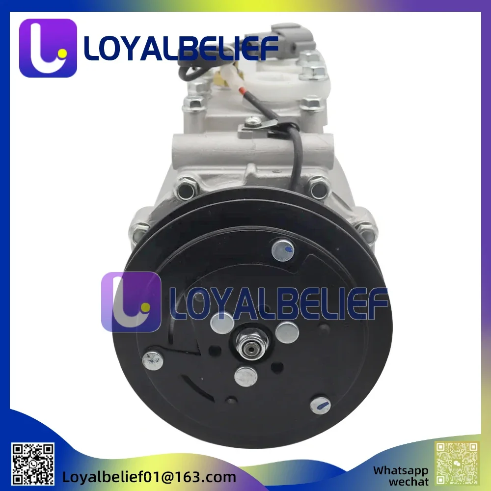 Compressor AC MSC90T para caminhão Mitsubishi Fuso 6M70 10M20/Canter FP5 FV5 FS5 MC 933485   MK 447133   AKC200A275 AKC200A257A AKC200A272