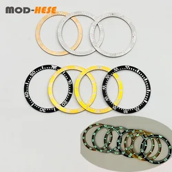 38x30.5mm Luminous SPB185 Bezel Insert Fit For SPB185 SPB187 Watch Case NH35 Case 38mm Stainless Steel Watch bezel Ring