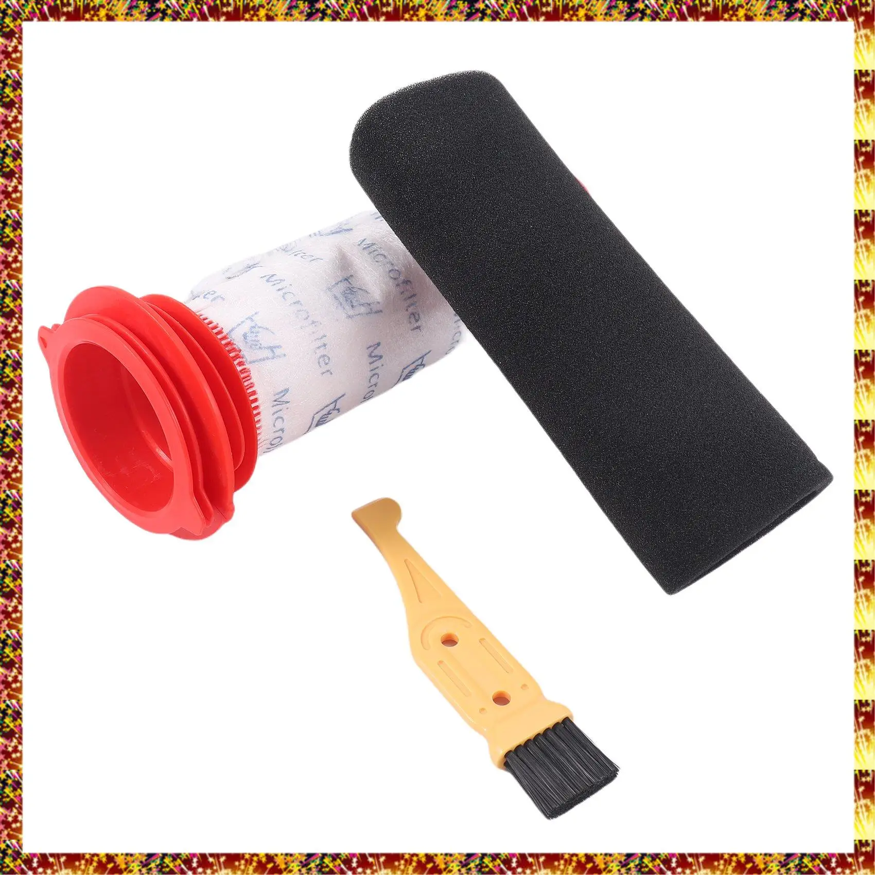 AGOUP 3 упаковки сменного основного фильтра + набор вставок из пенопласта для беспроводного пылесоса Athlet