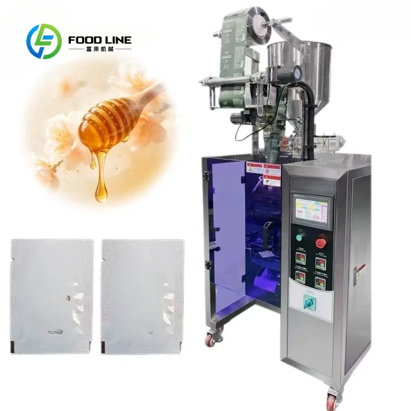 Custom Made Automatic High Speed 4 Side Seal Liquid Packaging Machine Vertical Single Track