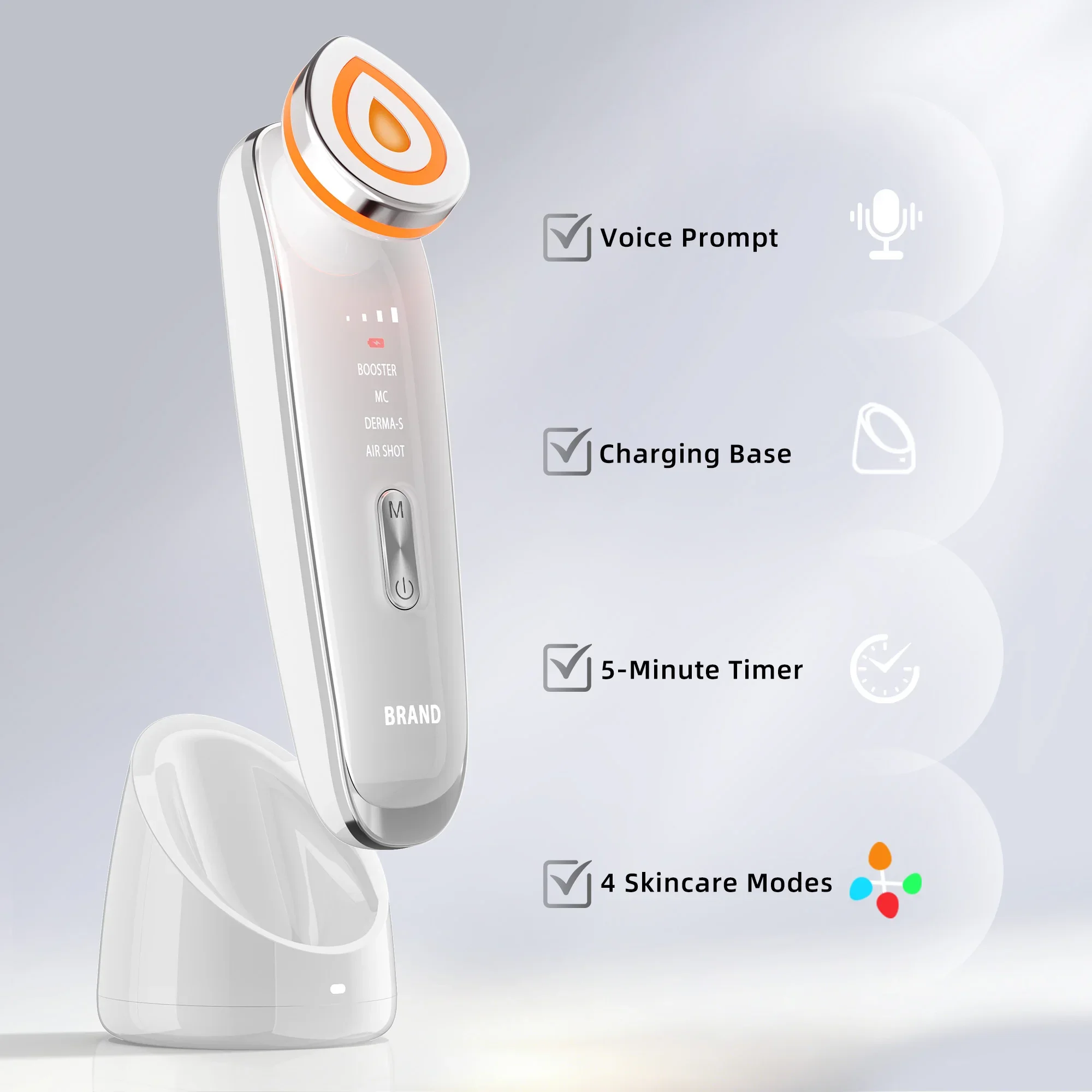 Professional Facial Beauty Massager Skin Care Infusion Jawline Eye Neck Lifting Wrinkle Smoothing Exquisite Skincare Gift