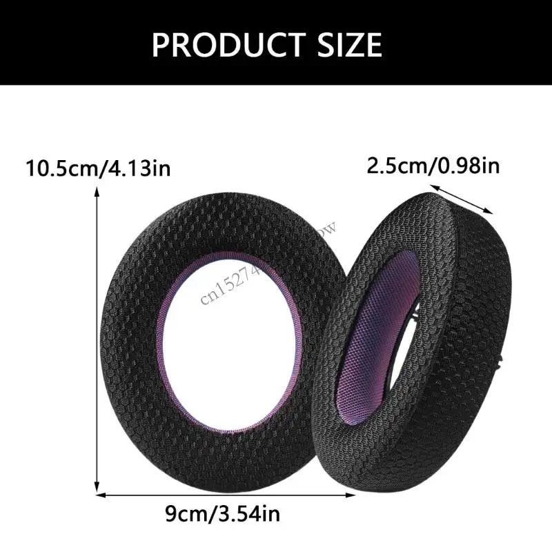 R9CB Replacement Mesh Ice Coolers Lambskin Earpads Ear Pad for Focal Headphones Ear Cushions Earmuffs Ear Cover view 6