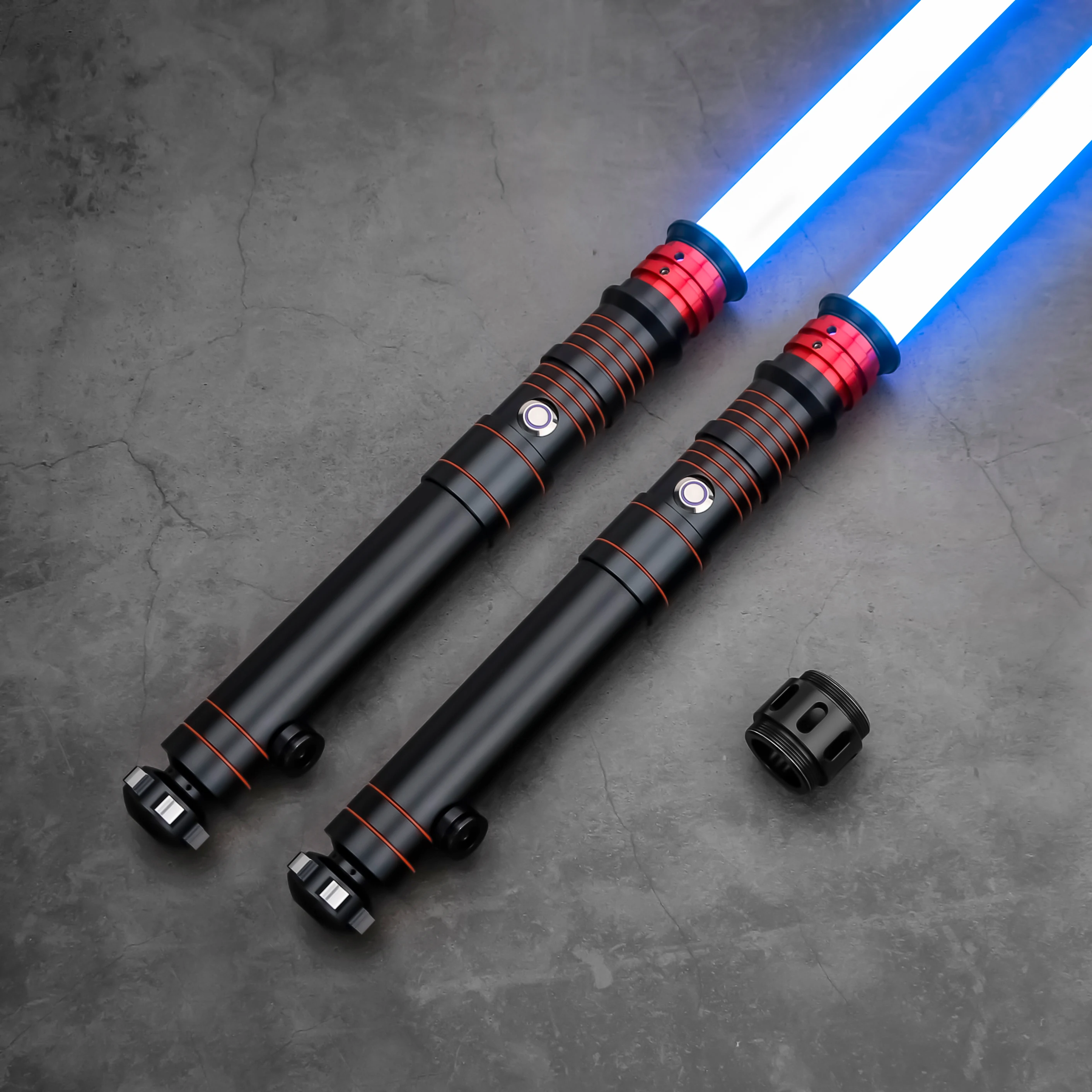 

TXQSABER двусторонний световой меч E11B, тяжелый дуэльный RGB, контроль жестов, металлическая рукоять, игрушка, подарок для косплея, лазерный свет, меч-джедай