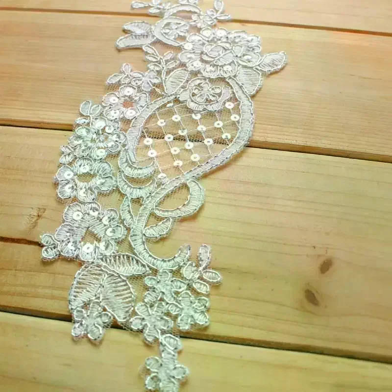 10 buah hiasan bordir bunga, p - Applique Patch Flower ulasan dan harga