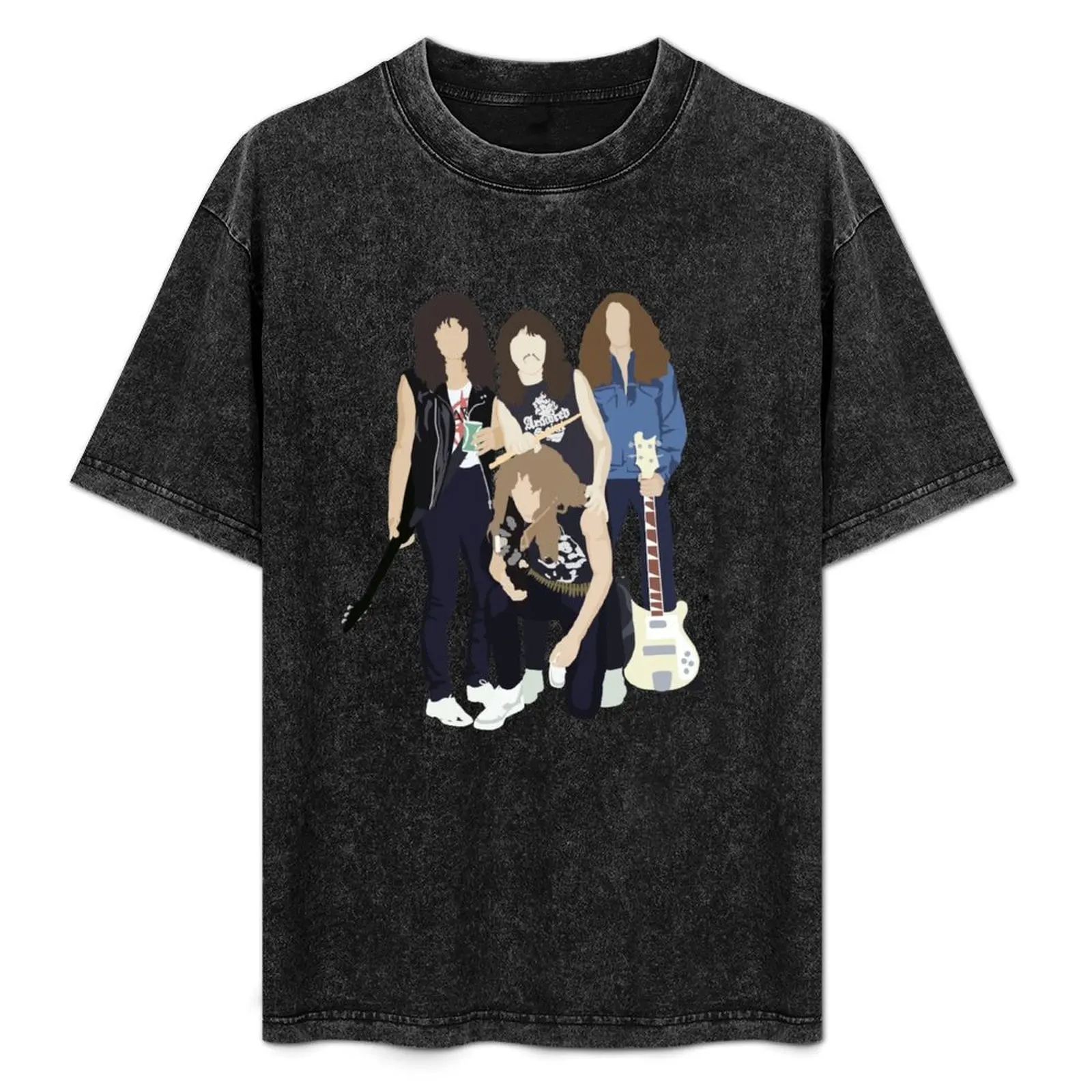

Minimal Met T-Shirt Casual Simple Design Short Sleeve Shirt