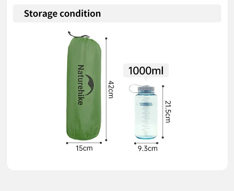 Naturehike 2026 Neues Campingzelt Großer Raum Mückenschutz Strandzelte Ultraleichtes Schnellaufbau 2-Personen Outdoor Wanderzelt – Detail 15