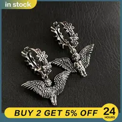 Lihuang Little Angel Little Angel Earrings Beautiful And Practical Jewelry And Accessories Minority Earrings Simple And Delicate