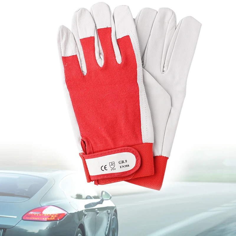 

1 Pair Mechanic Work Gloves Welding Coat Heavy industrial Gloves Sports Glove Motorcycle Gloves For Men & Women