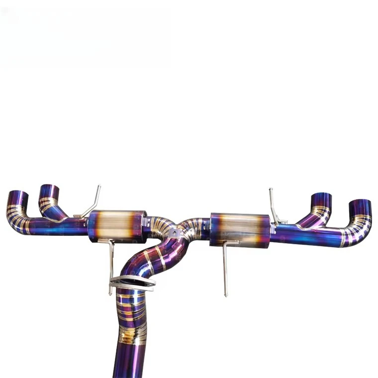 SSLF JTLD High Quality Hot Sell  Performance Titanium Exhaust System Valvetronic Catback Exhaust for  GTR R35