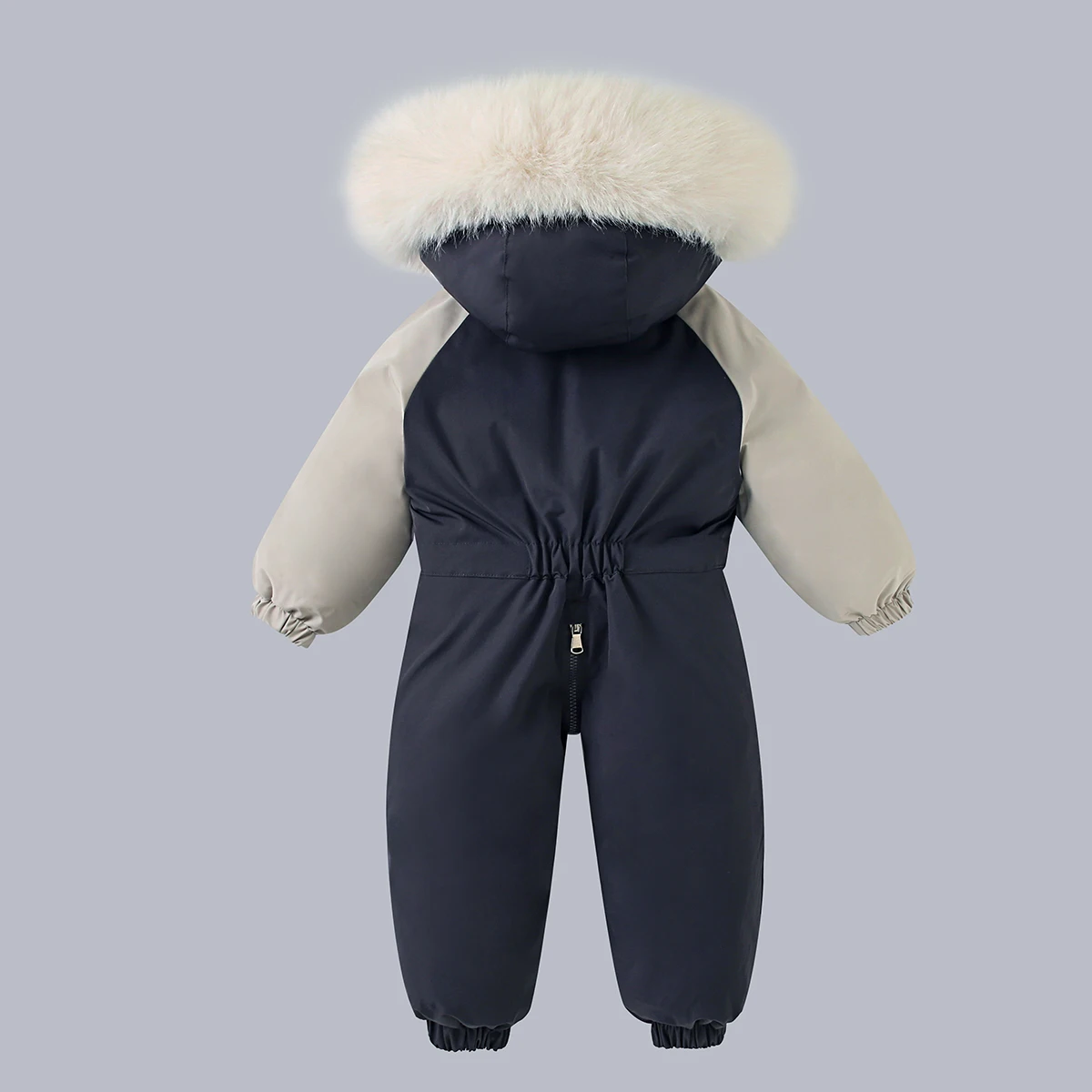 Russischer Winter-Baby-Skianzug mit Fleecefutter, Baby-Overall für Jungen, Warme Kinderkleidung, Wasserdichtes Kinder-Bekleidungsset 1-5 Jahre – Detail 8