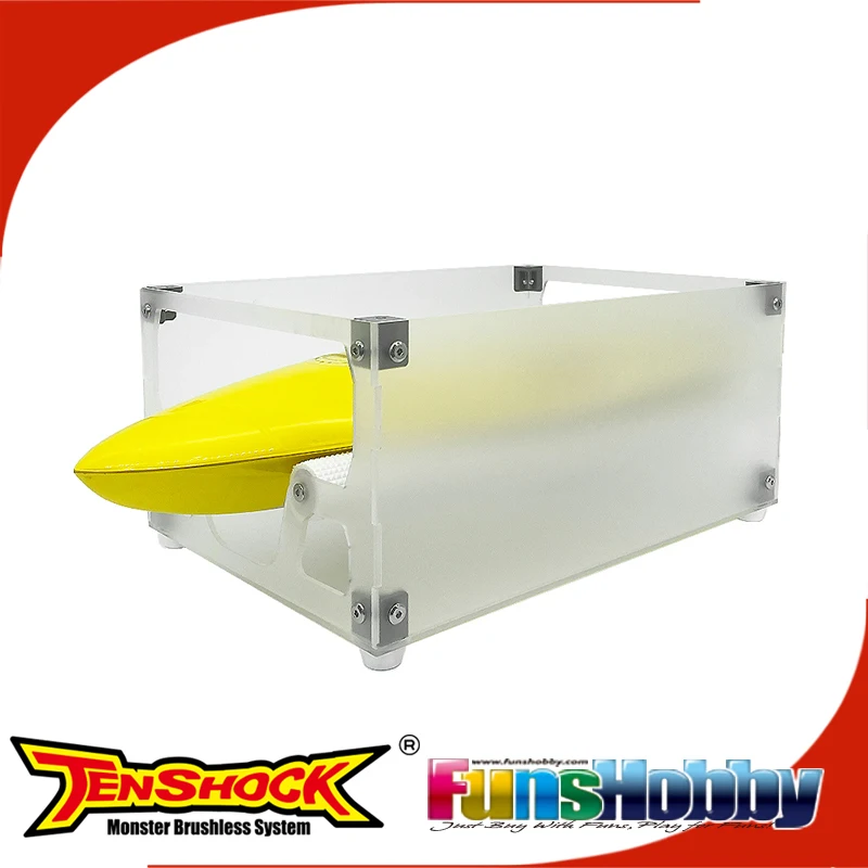Tenshock combinação portable carrier boat titular expositor kit para mini barco mini mono mini eco