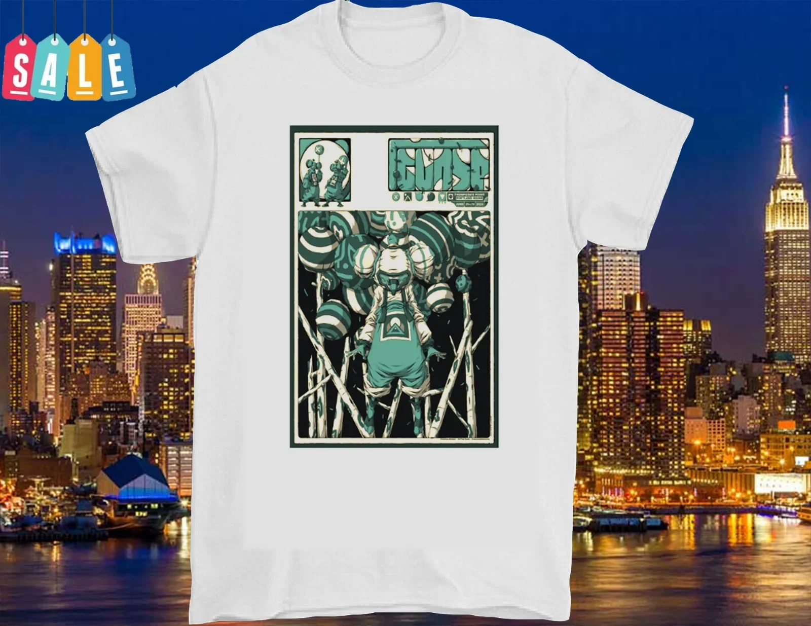 

Футболка Goose все размеры S M L 2345XL с коротким рукавом для мужчин и женщин CG1161