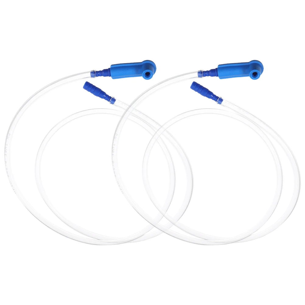 

2Pcs 1.2M Hard Tube Oil Pumping Tools for Engine Oil Brake Fluid Replacement Clutch Bleeder Kit Hydraulic Hose Brake Line Bleed