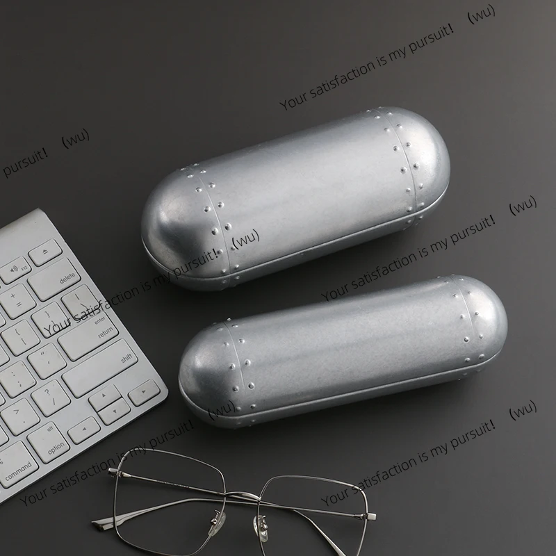 

Чехол для солнцезащитных очков E88 для мужчин, устойчивый к давлению военный большой металлический портативный чехол для солнцезащитных очков с защитой от падения и давления