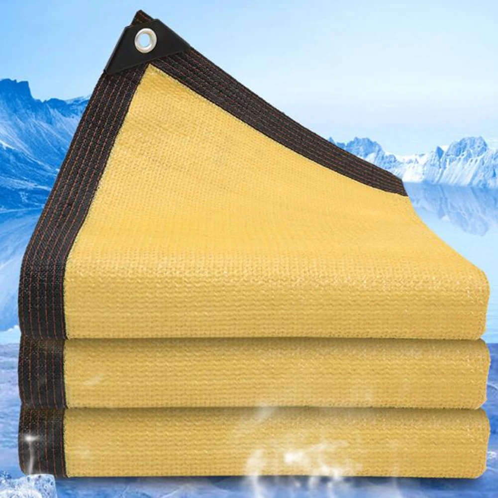 Sunshade Sail 2x3M/2x4M Polyester Encrypted Sunscreen Net Thickened UV Block Awning Shelter For Outdoor Patios Gardens And Pools