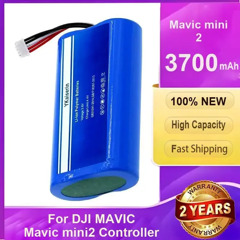 

YKaiserin 3700mAh Replacement Battery For DJI Mavic mini2 Mini 2 Controller