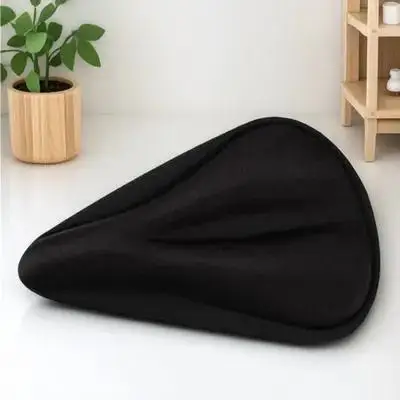 

Silicone Seat Cover Breathable Cushion Women Mountain Bike Seats Polyester Thickened Saddle Cycling Supply Comfortable Durable