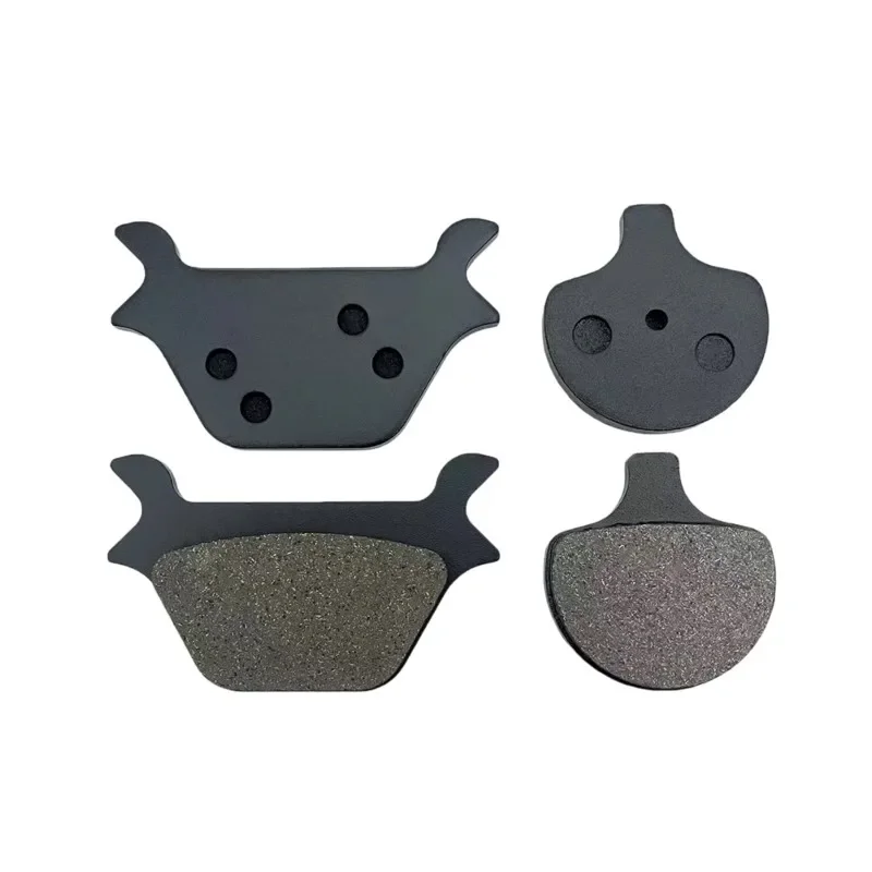New 4PCS Set Motorcycle Scooter Brake Pads Front Rear Kit For Softail Series (All Models) 1988-1999